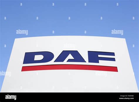 Daf Logo On A Panel Stock Photo Alamy