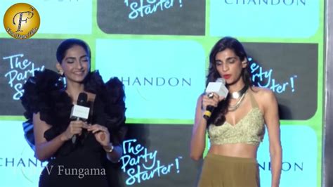 Sonam Kapoor At Launch Of Chandon S The Party Starter Anthem Youtube