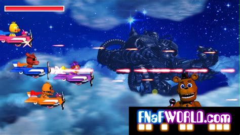 Fnaf World Update 2 Part 5 Foxy Fighters Minigame New Boss Youtube