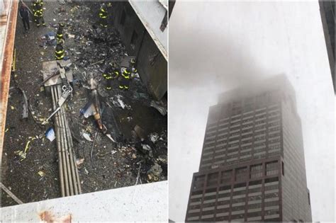 เฮลิคอปเตอร์ตกบนยอดตึกระฟ้ากลางนิวยอร์ก - โพสต์ทูเดย์ รอบโลก