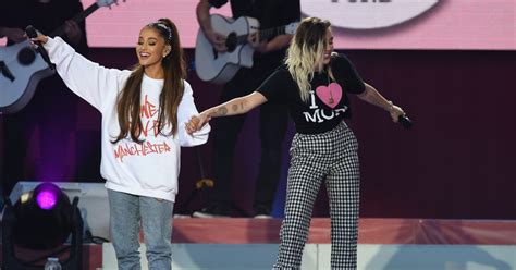 Ariana Grandes One Last Time Performance At One Love Manchester