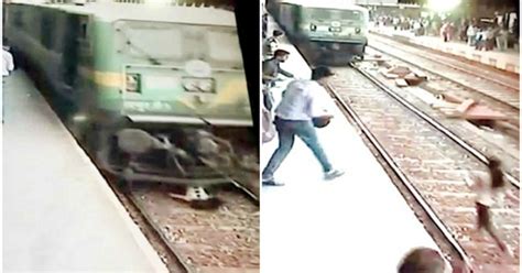 Shocking Video Train Runs Over A Girl And She Miraculously Survives Jfw Just For Women