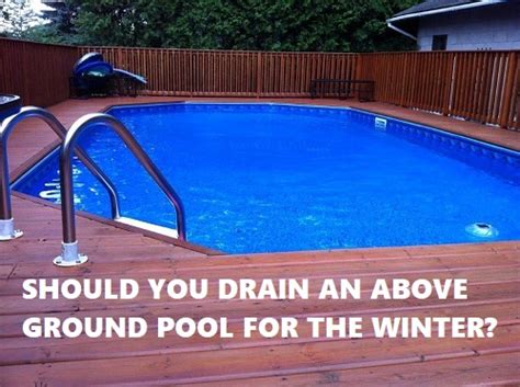 Mar 18, 2020 · start off by unrolling your pump's intake hose all the way to the center of the pool and submerge the same into the water. Should I Drain My Pool For The Winter?