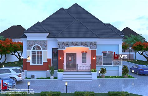 Five Bedroom Bungalow Floor Plan In Nigeria Home