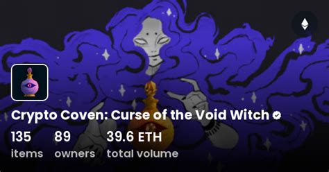 crypto coven curse of the void witch collection opensea