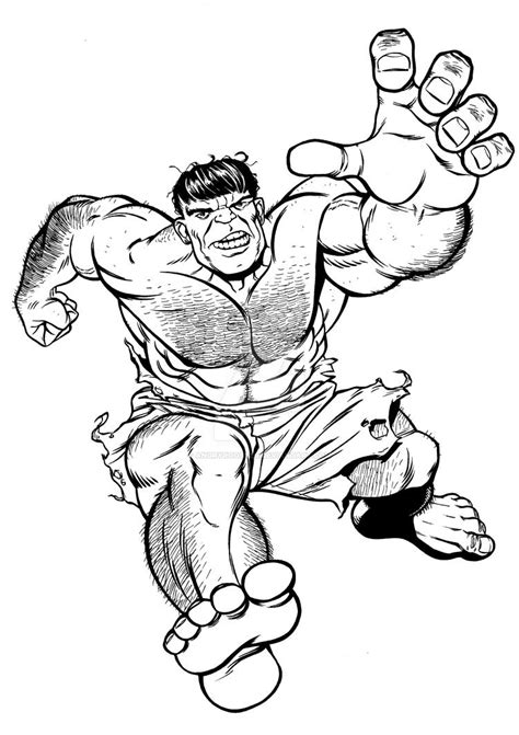 Another Hulk Sketch By Angryrooster On Deviantart
