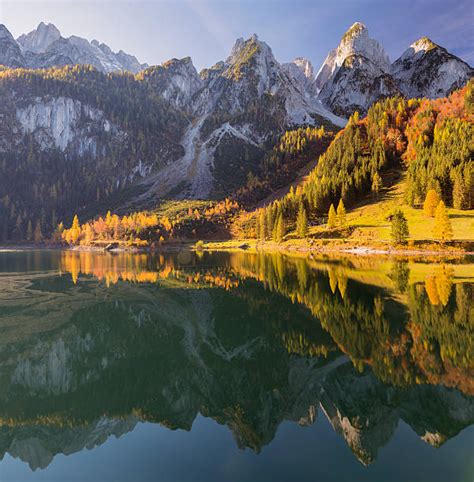 Gosausee Nature Reserve Austria Stock Photos Pictures And Royalty Free