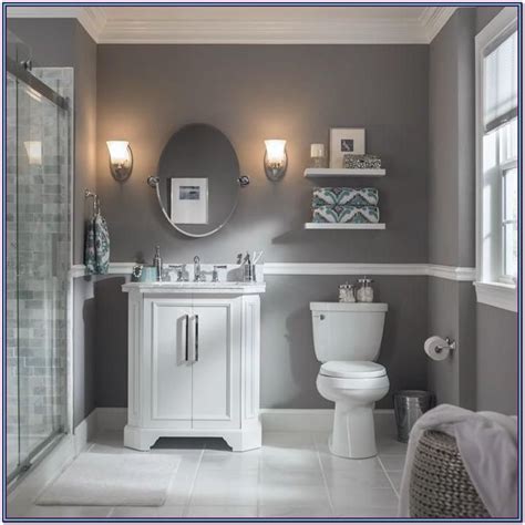 30 Light Grey And White Bathroom Ideas