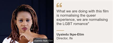 The Nigerian Filmmakers Risking Jail With Lesbian Movie Ife Bbc News