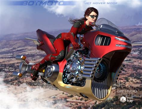 Botmoto As A Jet Hover Bike Futuristic Motorcycle Futuristic Cars