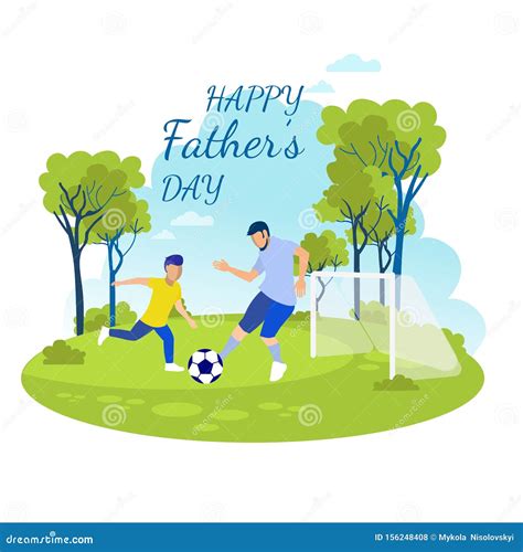 Happy Fathers Day Sports Clip Art