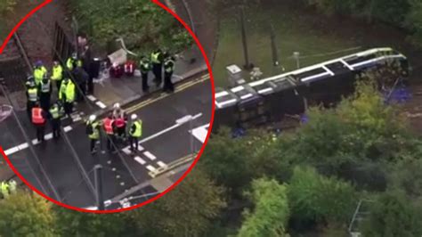 Croydon Tram Crash Footage Shows Horrific Aftermath Of Derailment That