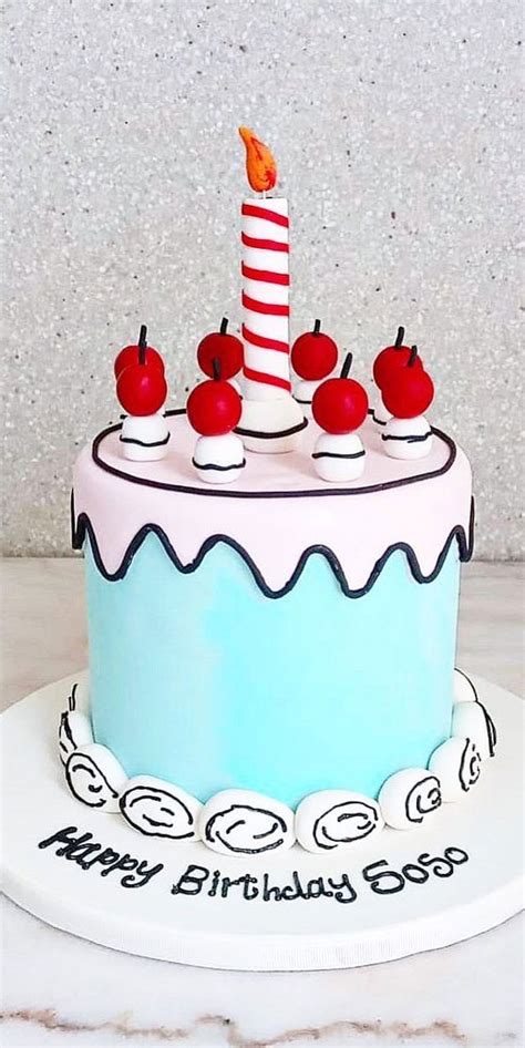 50 Cute Comic Cake Ideas For Any Occasion Blue Mint Comic Cake