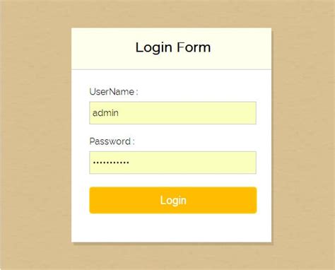 Login And Registration Form In Php Template Free Download Printable