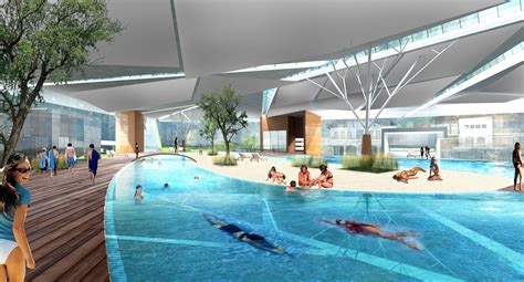 Construction D Un Centre Aquatique Et Sport Indoor DHA Architectes