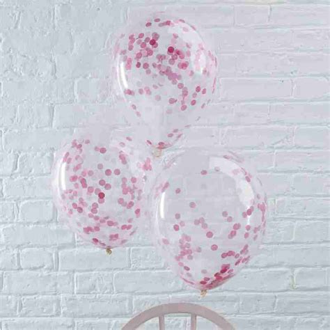 11 Confetti Latex Balloons Whyzee