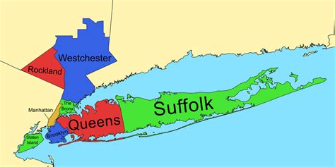 The 8 Boroughs Of The City Of Greater New York By Strayberryfilling On