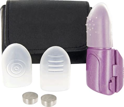 Fukuoku 9 000 World S Original Pink Stimulating Fingertip Massager Includes 3 Tips And Storage