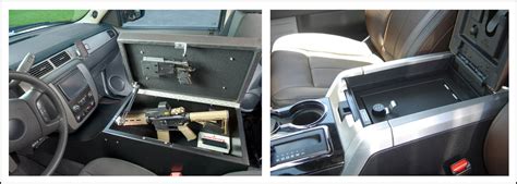 Car Center Console Gun Safe Protect Your Firearms On The Go