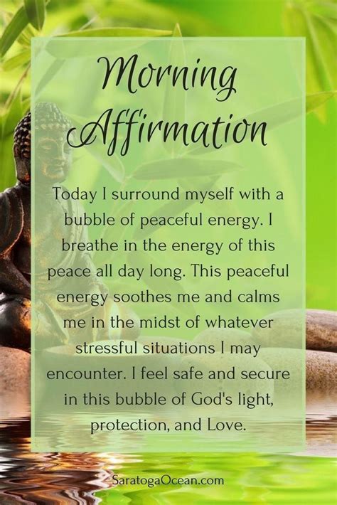 Peace Recovery Morning Affirmations Affirmations Affirmation Quotes