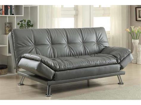 Coaster Living Room Dilleston Contemporary Dark Grey Sofa Bed 500096