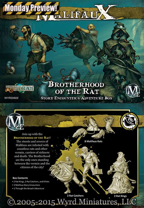 Brotherhood of the wolf : Preview - Brotherhood of the Rat — Wyrd Games