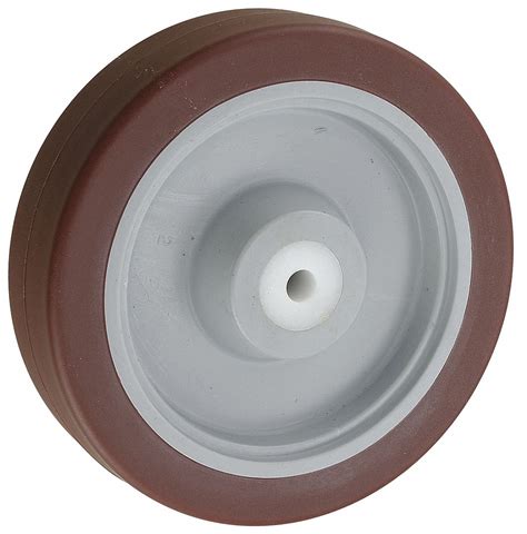 Grainger Approved Polyurethane Tread On Plastic Core Wheel 5 In Wheel