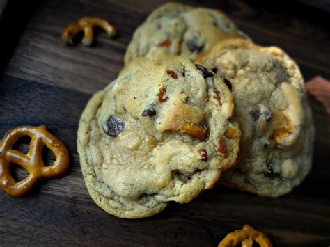The Cooking Actress Pretzel Chocolate Chip Peanut Butter Cookies