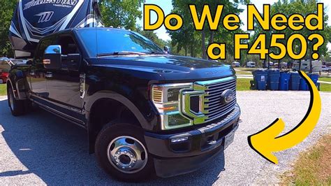Do We Need A F450 Towing A Big Rv Fulltime Rv Living Youtube