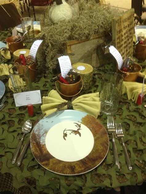 Get the best deals on easter party table decoration party decorations. Duck Themed Table Decorations | Camo Tables of Love ...