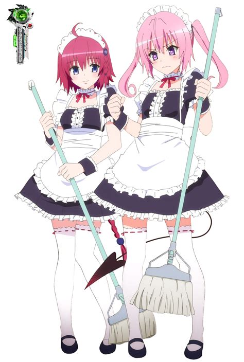 To Love Ru Darknessmea Kurosakinana Aster Deviluke Hyper Cute Maids Ep8 Render Ors Anime Renders