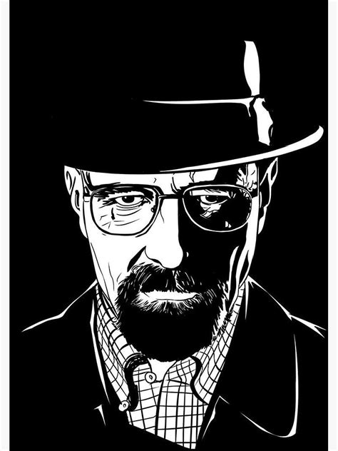 Breaking Bad Walter White Poster For Sale By Purvi17 Redbubble