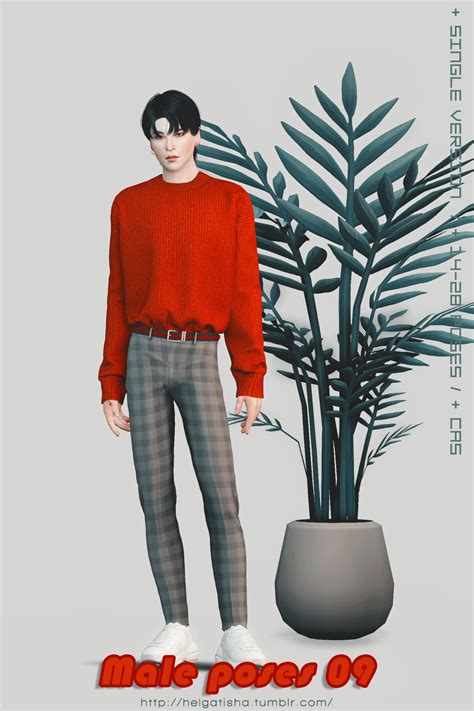 Ts4 Cc Finds Helgatishann Helgatisha Ts4 Male Poses 1