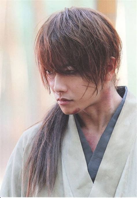 Satoh Takeru As Himura Kenshin Rurouni Kenshin Live Action Trai đẹp