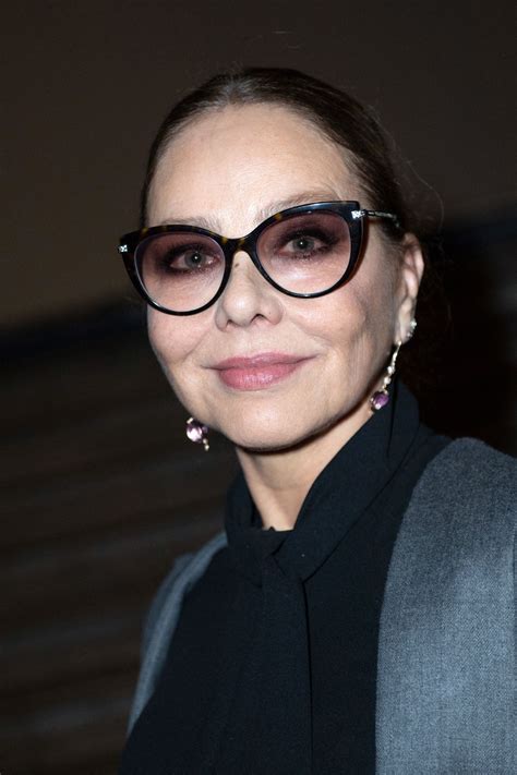 Ornella muti (born francesca romana rivelli; Ornella Muti - Antonio Grimaldi Show at Paris Fashion Week ...