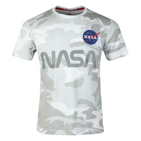 Alpha Industries Nasa Reflective T Shirt Oxygen Clothing