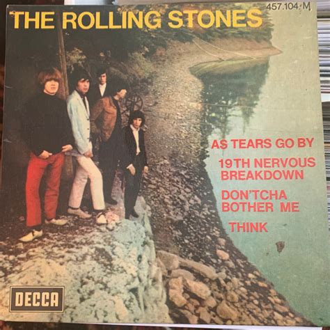 The Rolling Stones As Tears Go By 1972 Sacem Vinyl Discogs