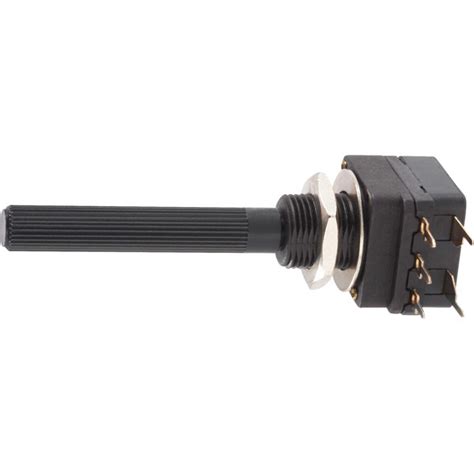 Potentiometers Mono With Switch Pc16 Series Rapid Online