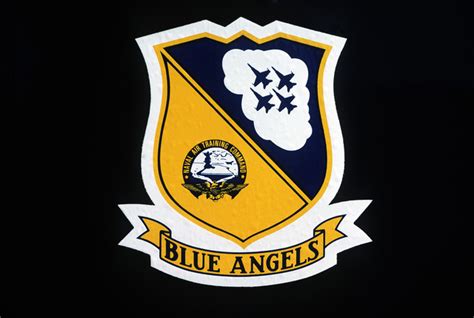 Approved Insignia For Blue Angels Flight Demonstration Squadron Nara