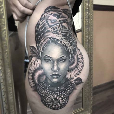 50 African Queen Tattoo Ideas - For Majestic Inspiration