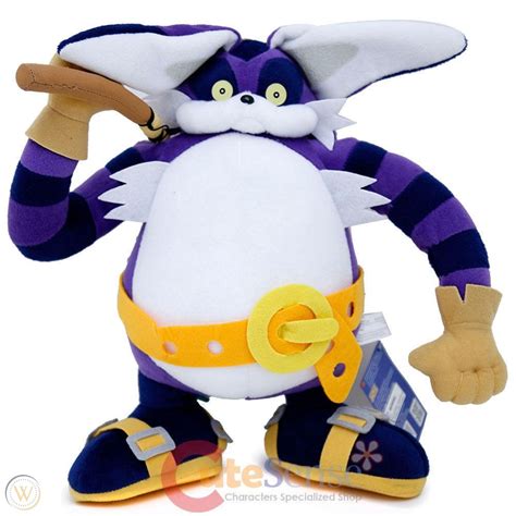 Sonic Big The Cat Plushy Stuffed Animal Rare Collectable Lagoagriogobec