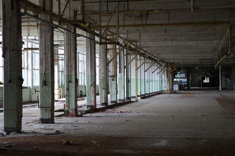 Abandoned Factory Hall - Zwieback Factory - Gallery - District Noir | Abandoned factory ...