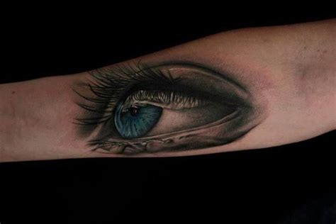 Blue Eye Tattoo By Bacanu Bogdan