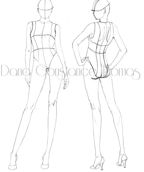croquis4 fashion sketch template fashion model sketch fashion design template fashion