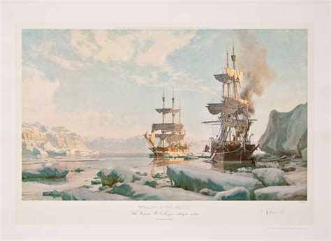 Whaling In The Arctic The Charles W Morgan Cutting In In 1884