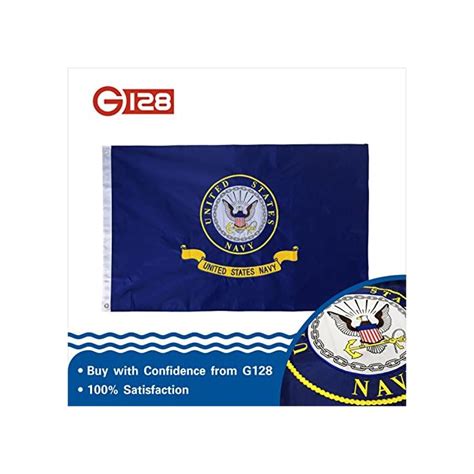 buy g128 us navy seal flag 3x5 ft double toughweave series double sided embroidered 210d