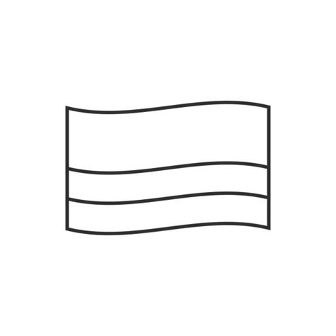 30 Columbian Flag Line Drawing Illustrations Royalty Free Vector