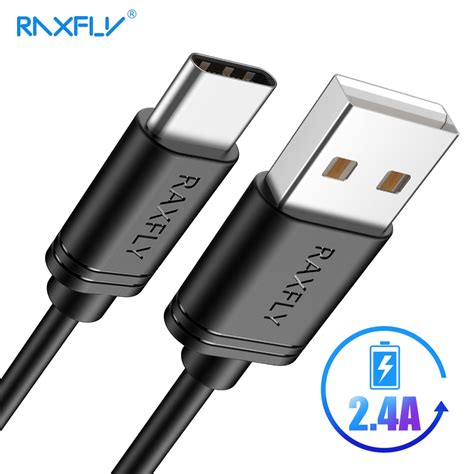 Raxfly Usb Type C Cable For Samsung Galaxy S9 S8 Plus Note10 24a Fast