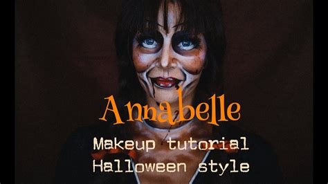 Annabelle Halloween Makeup Tutorial I Reallymili Youtube