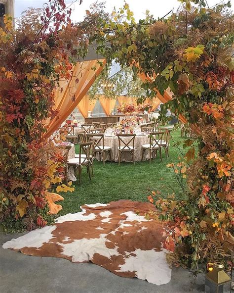 Enchanting Sneak Peek Of Fabulous Fall Wedding Reception Tent